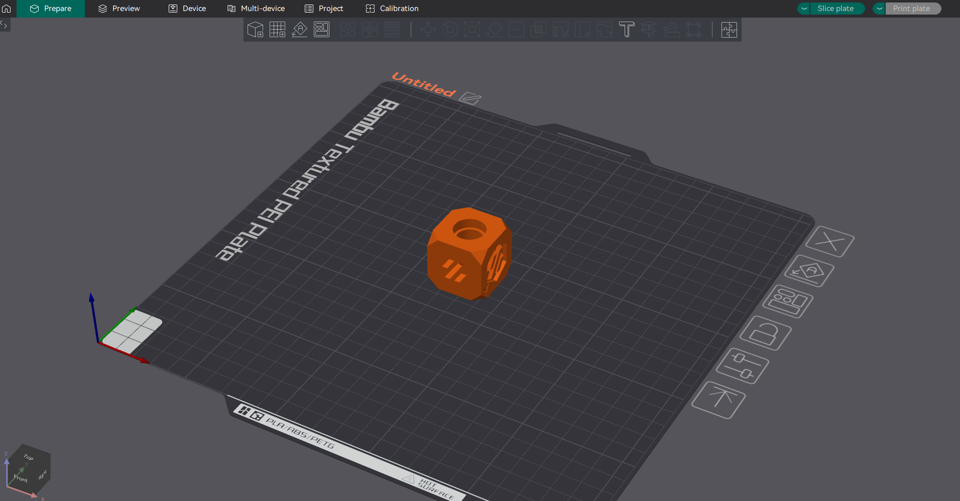 Voron Calibration Cube